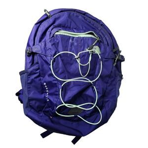 The North Face Borealis Backpack Book Bag Purple Flexvent Padded Straps